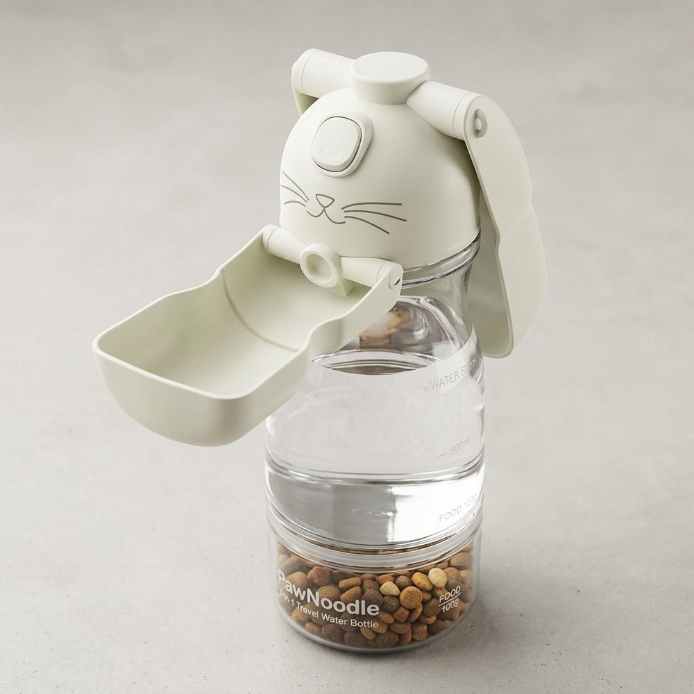3-in-1 Travel Water Bottle